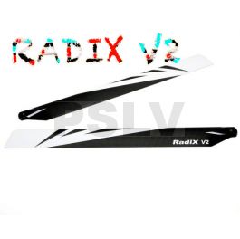 YEI-YB-690V2  Pales 690mm Radix V2 Flybarless 