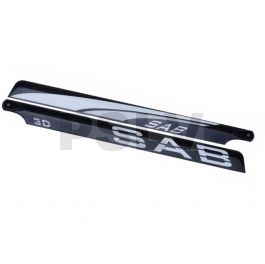 BL315-3DS  SAB Blackline 3D Flybarless Blades 315mm x 32mm  