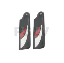 P0410R SAB 80mm Carbon Fibre Tail Blades  