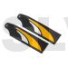 PBO5115  SAB 115mm Carbon Fibre Tail Blades Orange/White  