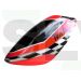 FUC-TX601EX -BULLE  FUSUNO Complete New Design NEON CHECKERS Airbrush Fiberglass Trex 600 Nitro