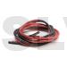 QW0012-Cable Silicone Wire 18 awg 1 m rouge and 1 m noir