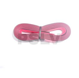 Q-HS-0006 - Gaine Thermo  8.0mm 1m Rouge 1M Noir