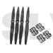 7602346   HQ Multicopter Carbon Composite Props 8x5 2x 8050 and 2x 8050R 