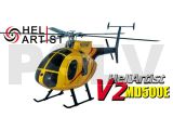 HA450HUV2006V2 - Fuselage HeliArtist 500E V2  T-rex 450