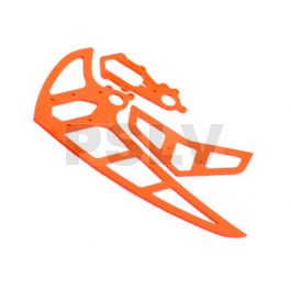 FUP-280 - Fusuno 2mm G10 Orange Fiber Fins set Logo 600 
