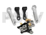 H0204-S 	 SAB HPS Radius Arm Set  Goblin 500 