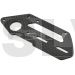 H0243-S 	 SAB Carbon Fiber Tail Side Plate  Goblin 500