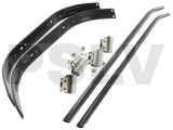 A094 HT SS7075 Aluminium Universal Landing Skid set 30&50 (black)