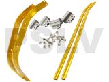 A098 HT SS7075 Aluminium Universal Landing Skid set 30&50 (Gold)   