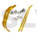 A098 HT SS7075 Aluminium Universal Landing Skid set 30&50 (Gold)   