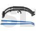  A102  HT Unbreakable Landing Set Black with blue skids  30&50  