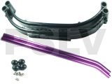 A103  HT Unbreakable Landing Set Black with purple skids 30/50  