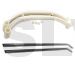 A106  HT Unbreakable Landing Set White with black skids 30/50 