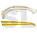 A110  HT Unbreakable Landing Set White with gold skids 30/50  