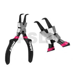 189030  Hudy Micro Pliers Long Nose  