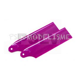 JRH61889 Purple Tail Rotor Blade 450 Size