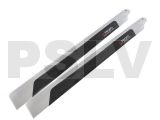 JRH83169 JR Carbon Main Rotor Blade 357mm 450EX