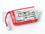  LP2S450EF65  Li-po Battery 7.4v, 450 mAh 65C Blade 130X