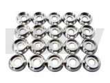  LX0237  Lynx Heli Innovations Frame C Washer M3 Silver 20pcs 