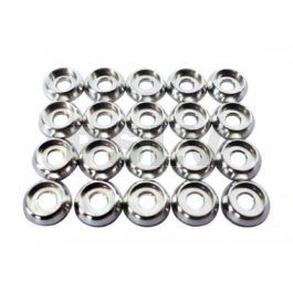  LX0237  Lynx Heli Innovations Frame C Washer M3 Silver 20pcs 