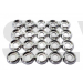 LX0237  Lynx Heli Innovations Frame C Washer M3 Silver 20pcs 