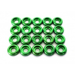 LX0249 Lynx Heli Innovations Frame C Washer M2.5 (Vert) 20pcs 