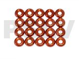 LX0263 - Frame C Washer M2.5 - Orange  20pcs 