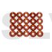 LX0263 - Frame C Washer M2.5 - Orange  20pcs 