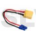 Q-LP-0038  Quantum XT60 Male To EC2 Female Connector   Adapter  