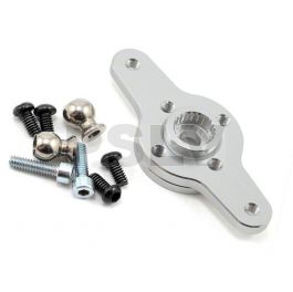  TPA05502 	 TSA Model Platinum Metal Servo Horn Set (23T-JR ) 