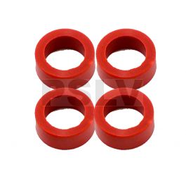 PV1339-1  Thunder Tiger 95 Durometer Inner Damper Set (Red) (4) 