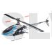 TT4854K12L - RAPTOR 50 TITAN SE BLEU+MOTEUR RL-53H+RESO+REGULATEUR+PALES CARBONE