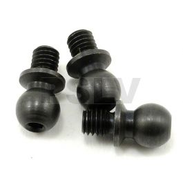 MA0107 - 3x6mm Threaded Steel Ball Set (3ps)