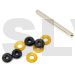 BLH3213 - Blade Feathering Spindle w/O-Rings & Bushing mSR X