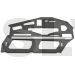  H70042 - Flanc en carbone (R) 2mm T-REX 700E