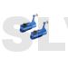 MCPX001BLEU - Pied de pales alu bleu pour MCPX