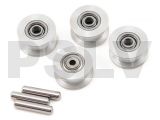 	MSH41112 - KIT DE POULIE ALU CNC PROTOS 450