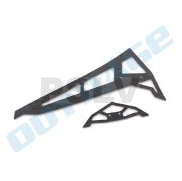 R550003-1 OUTRAGE CARBON FIBER FIN SET 