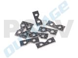 R550005-8 OUTRAGE CARBON FIBER SERVO SPACERS (8PCS)