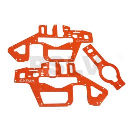 LX0259 - T-Rex 450 Pro 6S - Frame Pannel - G10 Orange
