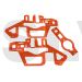 LX0259 - T-Rex 450 Pro 6S - Frame Pannel - G10 Orange