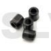 H50052A  	- Align 500 Landing Skid Nut Set (Black) (4) 