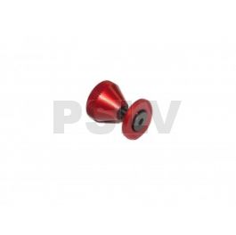 TX7F04-R - Obturateur de réservoir T-rex 700N alu Rouge