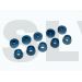 TXF07-B  TREX 600/700 - M3 Shouldered Screw Caps