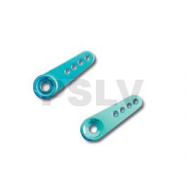 7852 - Bras de servo alu 22mm pour Hitec (vert) (2p)