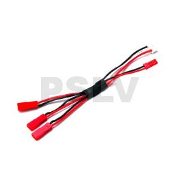 EA-057-D  Charging Cable for 3pcs SR120 1s Lipo (JST plug) 