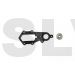 80910026 - Carbon frame with bearing for Logo 600 tail case