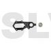 80910026 - Carbon frame with bearing for Logo 600 tail case