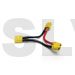 PS1001 - Cables XT60 2  batterie en serie  (1pc)